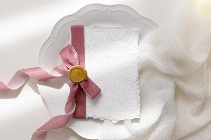 Cotton Paper Invitations eco friendly wedding cards