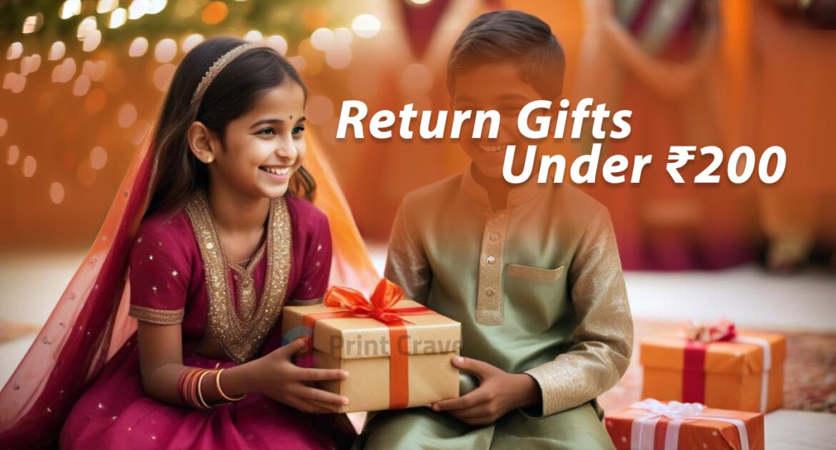 Best Return Gift Under 200 That Kids Will Love!