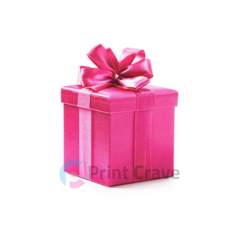 Return Gift Box - Premium Gift Box with Blue, Red, Rose and Pink with Silver Bow - Image 4