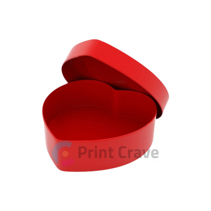 Return Gift Box - Premium Gift Box Red with Heart Shape - Image 2